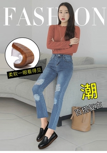 真皮女生韩版休闲鞋35-40批40元