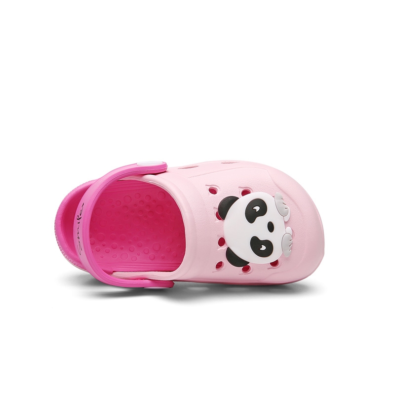 熊猫头洞洞鞋宝宝鞋