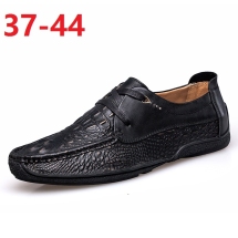 1659鳄鱼纹头层牛皮37-44 标准皮鞋码批125