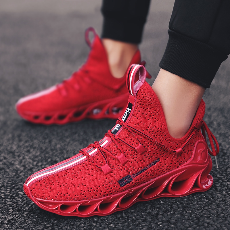 火龙专利刀锋男鞋潮鞋运动鞋 带视频