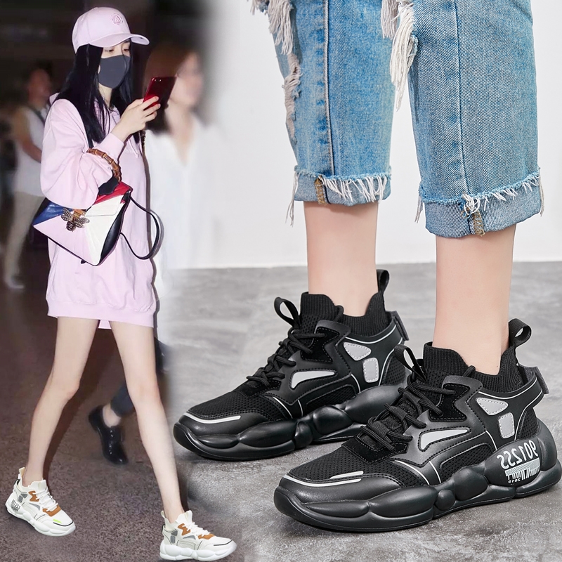 轻巧舒适百搭潮款休闲夜光女鞋