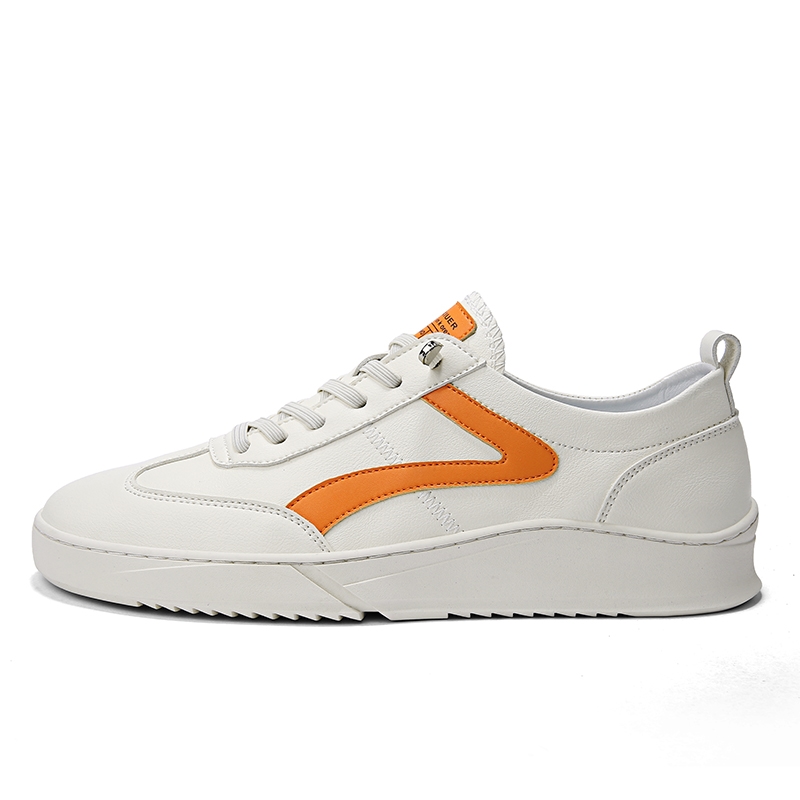 走索2019夏季新款低帮鞋男鞋透气潮鞋圆头系带运动休闲鞋