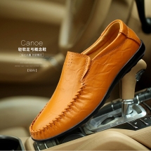 【大码鞋】简约休闲男鞋 优质牛皮 皮鞋码37-46 P90