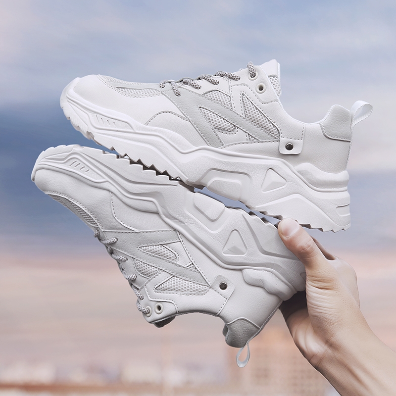 飞哥新款运动休闲鞋MD底货号8001三色黑色.黑红.米色