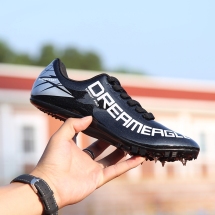 亚马逊 跨境 钉鞋男女短跑田径鞋专业比赛钉子鞋学生中考跑步鞋跳远训练鞋