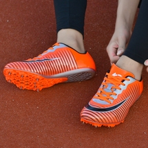 新款跑钉鞋成人学生比赛训练鞋钢钉可拆卸      35-45