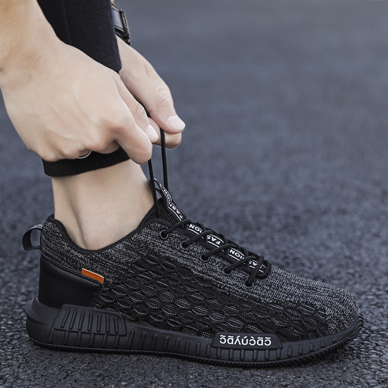 新款飞织运动休闲男鞋