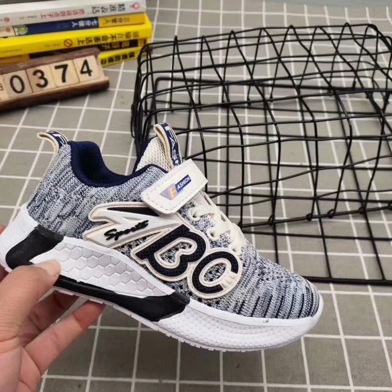 2020新款春夏季飞织透气休闲运动大童童鞋热卖特价新品运动童鞋