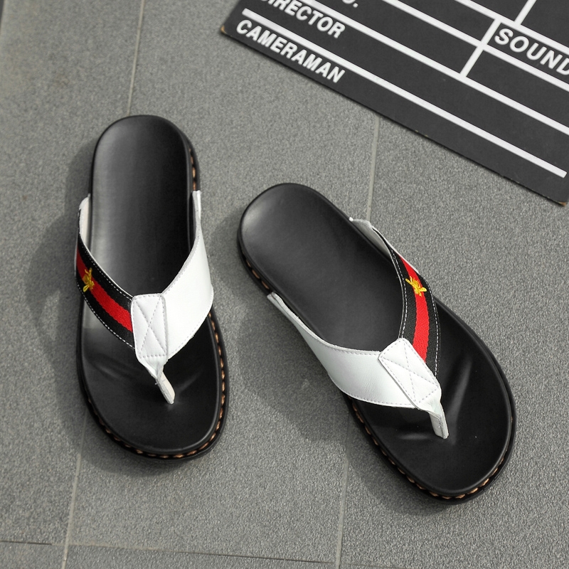 金蚂蚁8202头层皮人字拖尺码37-45码拿货价格70元