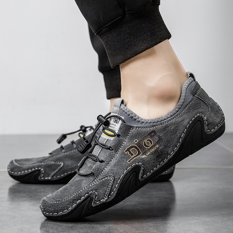 旭阳鞋业-A8058，外贸跨境经典八爪鱼男鞋豆豆鞋39-44