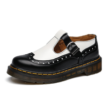 旭阳鞋业-8400，跨境电商厚底增高女鞋 皮鞋码 35-41