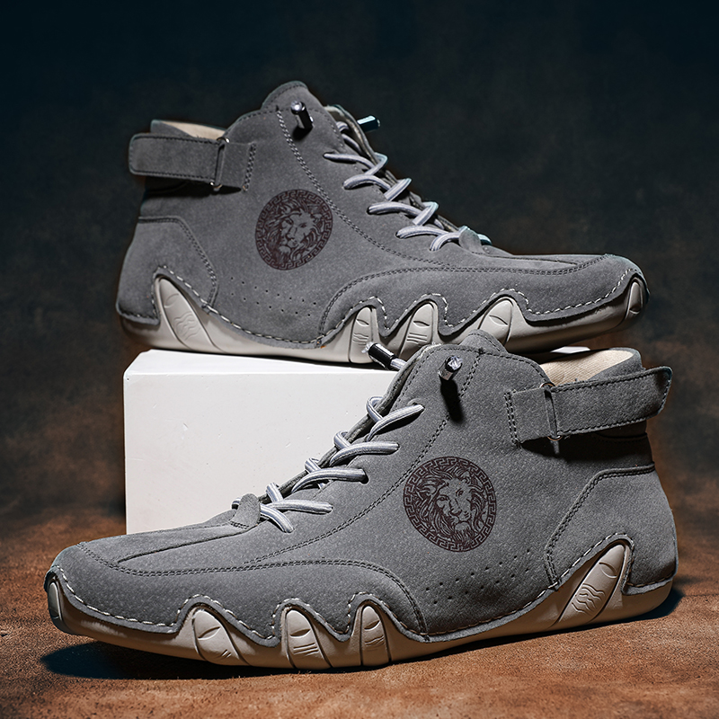 旭阳鞋业-6668，跨境男士休闲大码靴子 单鞋/棉鞋