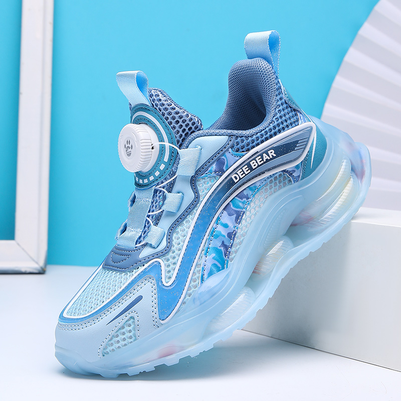 杜狄幕 313童鞋夏季旋转扣单网运动鞋29-39