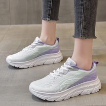 嘉航 新款透气飞织女鞋运动鞋休闲女鞋跨境爆款