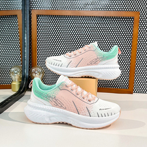 嘉航 K2501 跨境爆款飞织休闲女鞋 批42