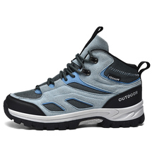 跨境大码户外鞋登山鞋 低帮徒步鞋男款