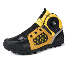 男士机车鞋 高帮摩托车鞋