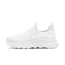 浩利隆608跨境夏季单网飞织小白鞋休闲跑步鞋27-38