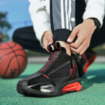 铭星 A71 含视频 AJ34同款超纤双拉链实战篮球鞋