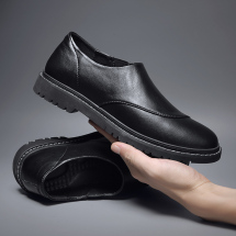 艾时尚*Z2201 四季款超纤皮低帮鞋休闲鞋皮鞋高品质单鞋男鞋