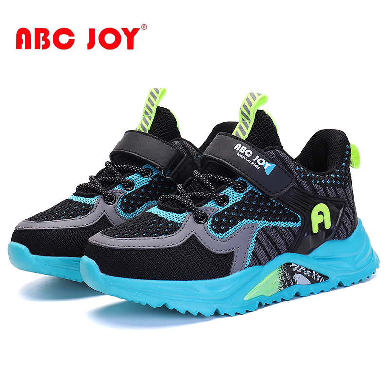 ABC JOY男童鞋子春夏新款儿童运动鞋透气网面休闲跑步鞋韩版潮鞋