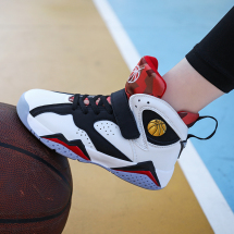春秋季新款儿童篮球鞋男童中帮篮球鞋男孩子篮球鞋