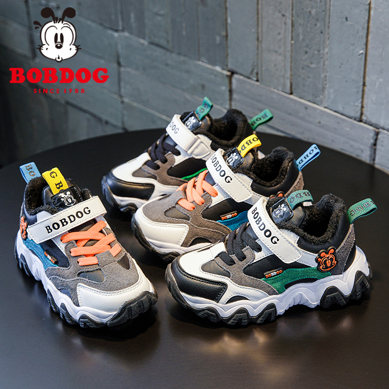 巴布豆冬季休闲运动鞋