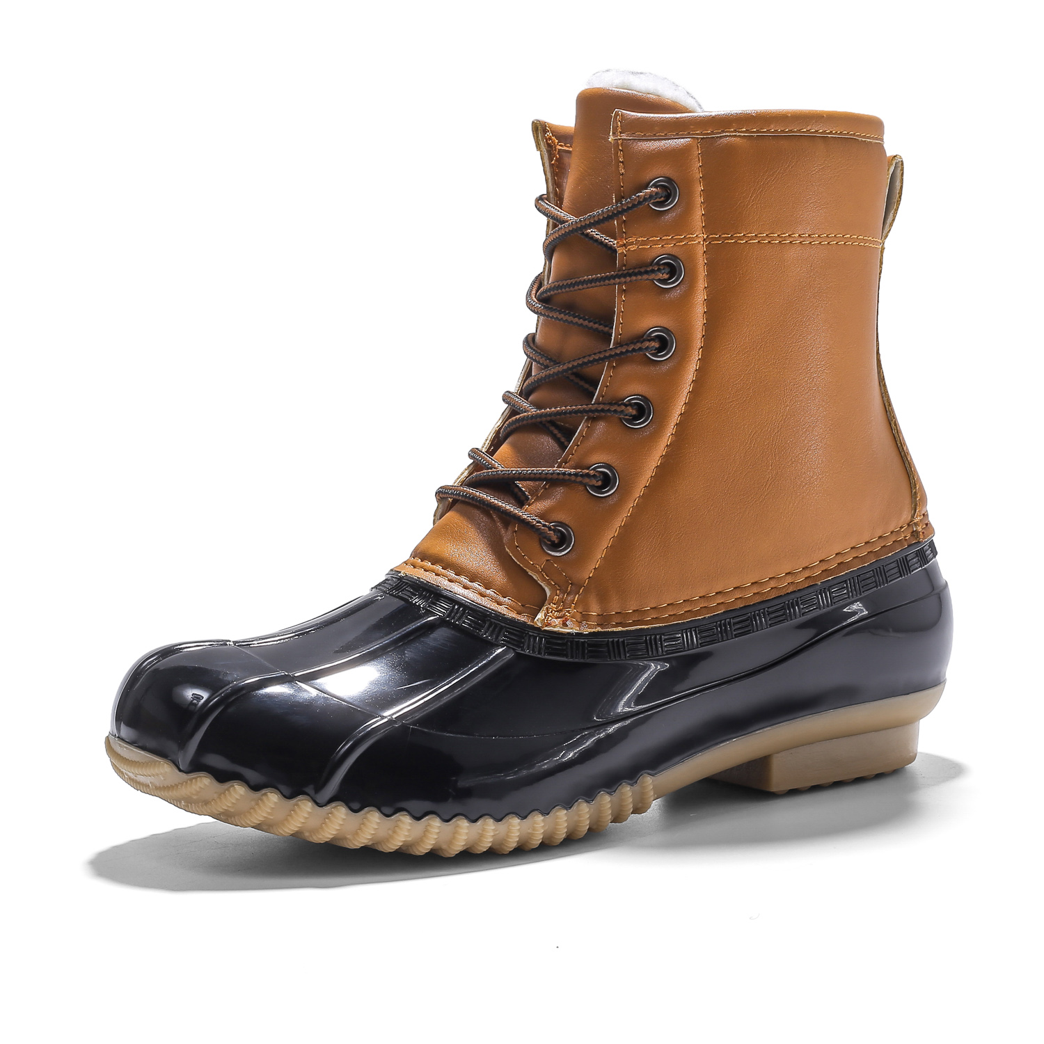 新款防滑中帮保暖秋冬女款猎鸭鞋（有单里）（有加棉）
