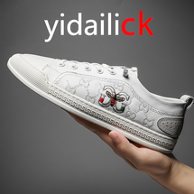 yidailiCK四季新款头层皮休闲板鞋男，供货价120元，线上控价188元（优惠券10元）