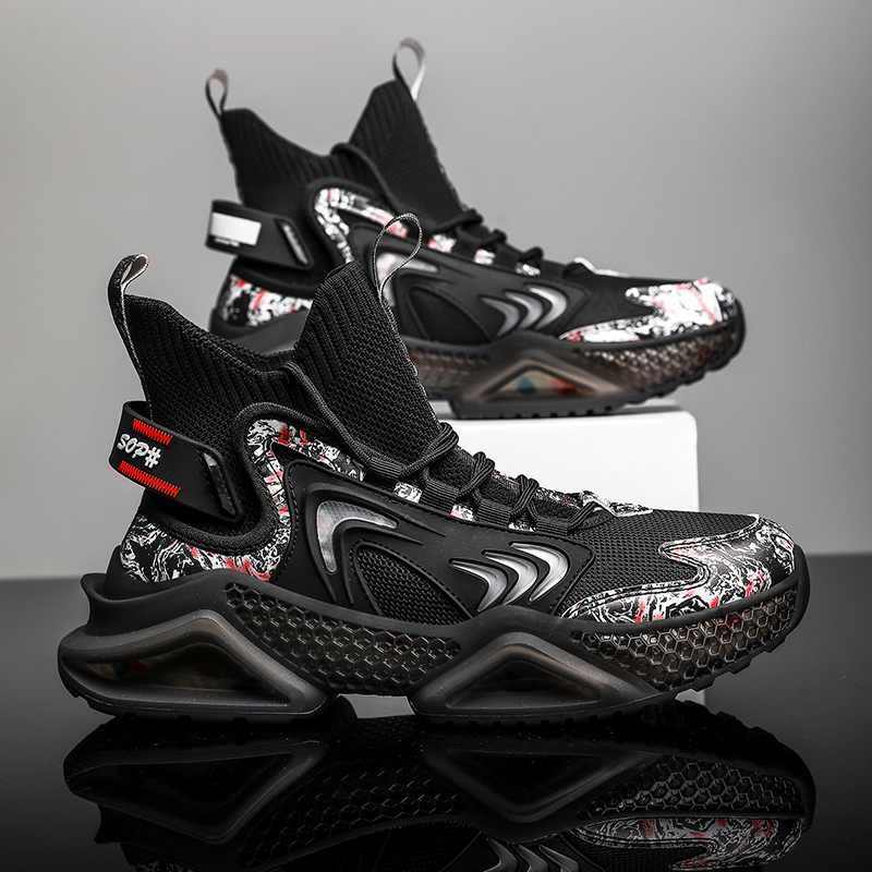 冠龙工厂直销82259新款跑步运动休闲篮球鞋跨境大码爆款P9
