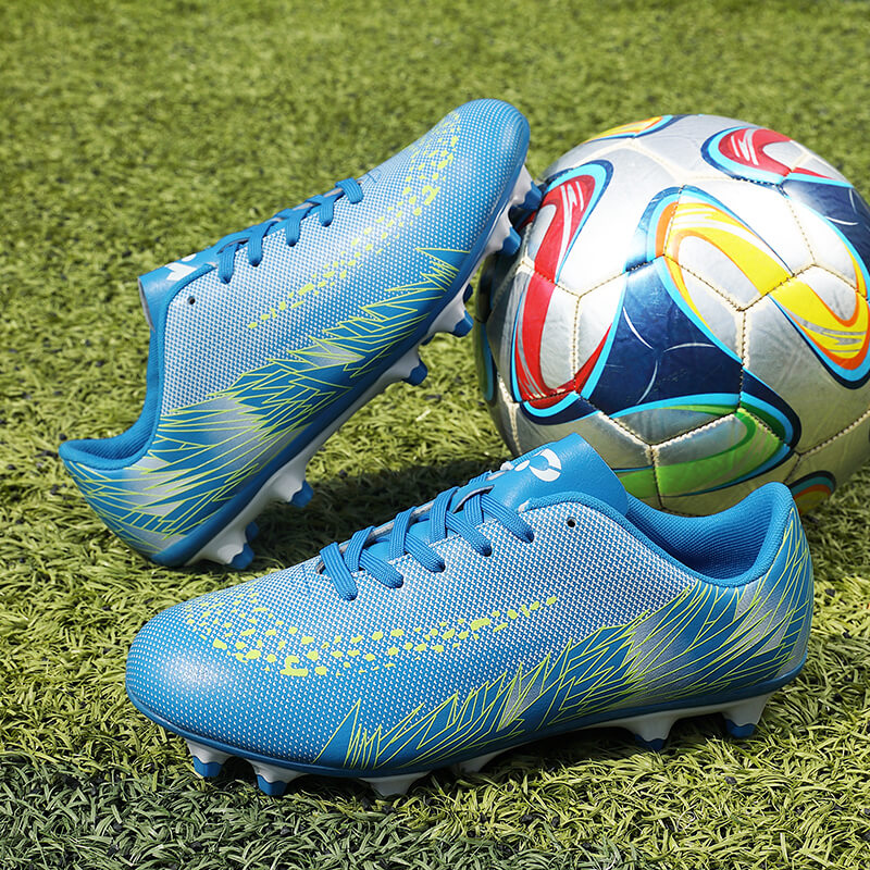 新款足球鞋男女足球鞋儿童长钉运动鞋足球比赛用鞋跨境大码鞋