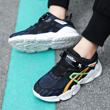 守成006夏季新款飞织儿童运动鞋跑步鞋28-39