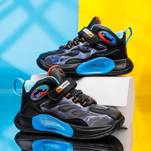 守成9999爆款皮面儿童运动鞋跑步鞋 28-39