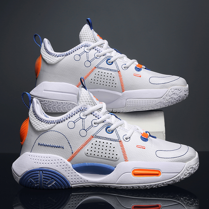 守成8820 全成九爆款蓝球鞋MD底36-45