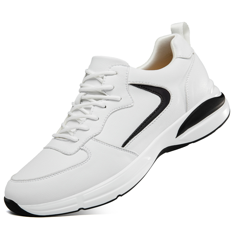 增高男鞋黑色，白色，皮鞋码37-43码，鞋面，牛皮，鞋底，P