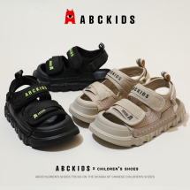 abckids儿童童鞋2022夏季新款男童透气沙滩鞋男宝宝包