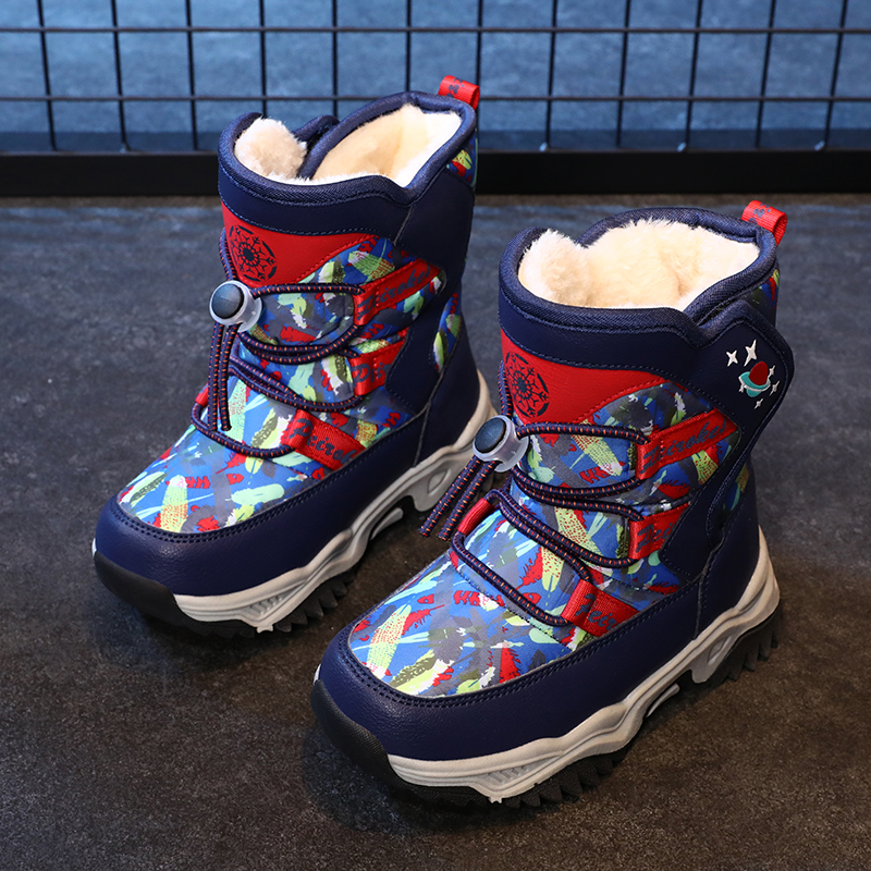 守成9969新款儿童雪地靴棉靴26-38 有克重表 控价79