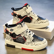 【誉诚童鞋-GT03-注塑】儿童高帮休闲板鞋-特价42元