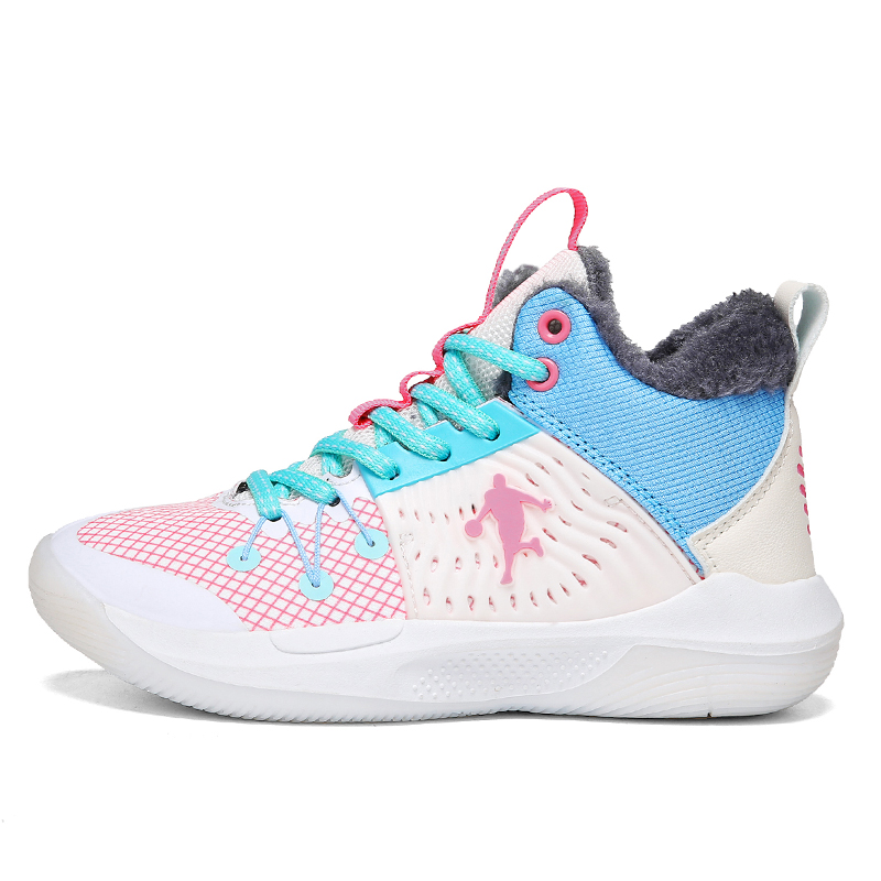 货号6399中小童鞋加绒篮球鞋，码段31-40，批58