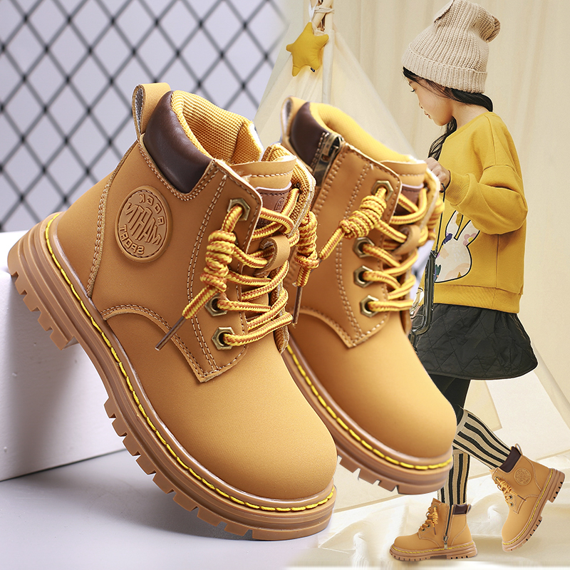 马丁靴大黄蜂加绒