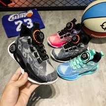 夜光炫酷气垫童鞋加绒加厚