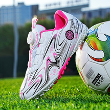 锐友308-1旋转扣免系带碎钉足球鞋28-39P58元