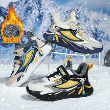 秋冬大棉老爹鞋黑黄，深蓝，米色（26-40）