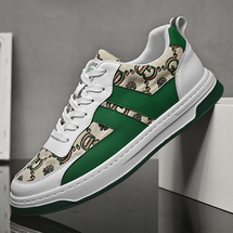 兴凯达新款潮流百搭真皮休闲板鞋