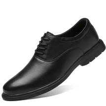 ZHY0602商务休闲皮鞋，批125元，37-47,黑色