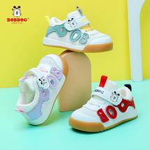 巴布豆宝宝学步鞋  白绿，白红，白紫（17-24）