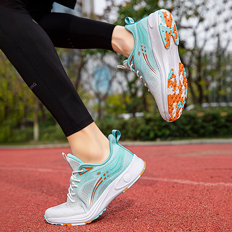 守成体测鞋跳远跑步鞋马拉松竞速多功能训练鞋