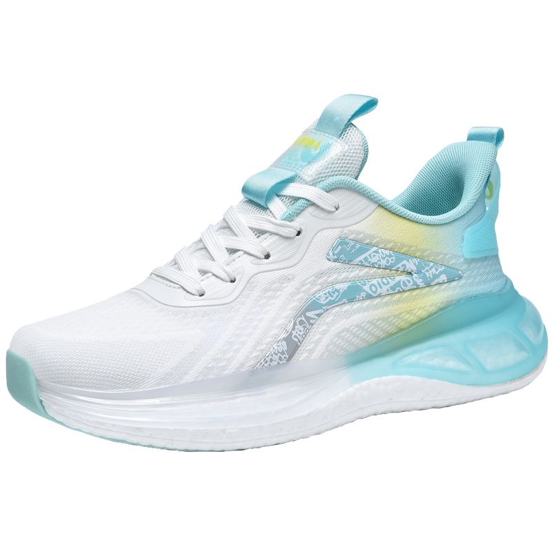 工厂直销真爆米花运动鞋男鞋抖音爆款贾卡网鞋跑步鞋