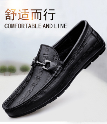 新款休闲男鞋K8291 出厂价125 黑色 棕色 37-44