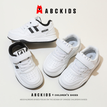 Abckids新款儿童运动鞋男女童潮流鞋子学生春秋款板鞋小白